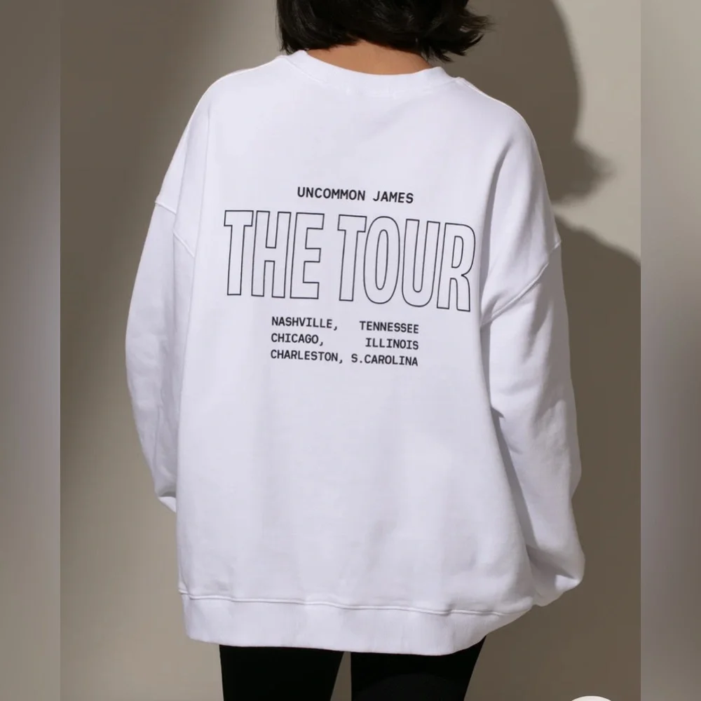 Uncommon James Tour Classic White Crew Neck